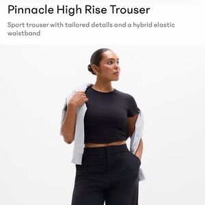 NWT Athleta Pinnacle High Rise Trouser